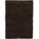 Tapis de zone brun foncé poils longs Issac