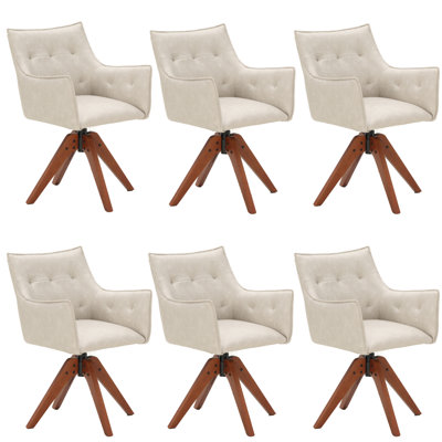 Fauteuil capitonné à dossier capitonné