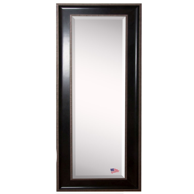 Duval Solid Wood Flat Mirror, 62.75" H x 23.75" W