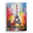 Eiffel Tower Gestural No.3 - Wrapped Canvas Print-1923279817