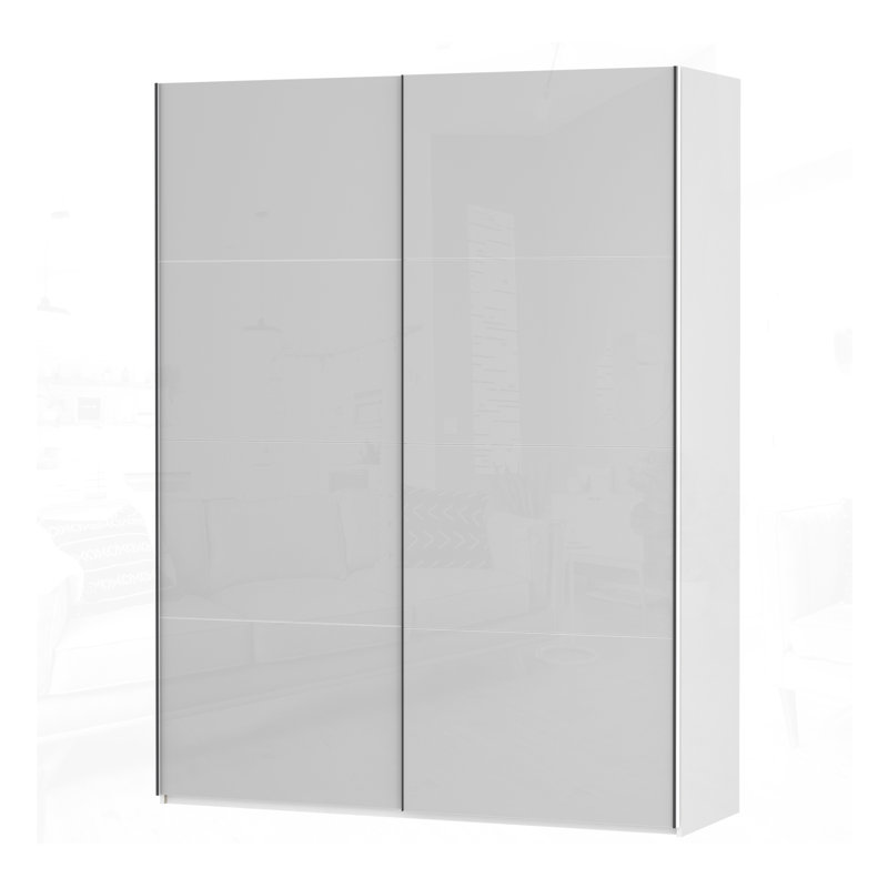 Tasani 2 Door Manufactured Wood Wardrobe