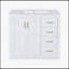Meuble-lavabo 36 po avec lavabo en céramique-585199555