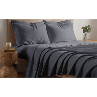 Ensemble de draps en coton 2000 fils Kathy Ireland (6 pièces)
