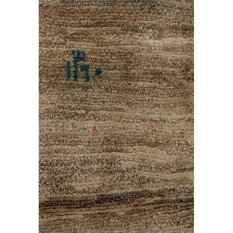 One-of-a-Kind Rectangle 3'7" x 6' Hand Knotted Area Rug