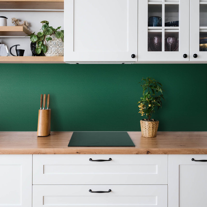 Tailynn 50cm x 100cm PVC Singular Tile, Green