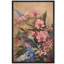 «Orchid Botanical Garden Flower Arrangement Decor», reproduction d'art encadrée sur toile de la chambre principale-124932110-124932112