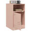 Lars 34.5cm W Steel Bedside Table-1507519680