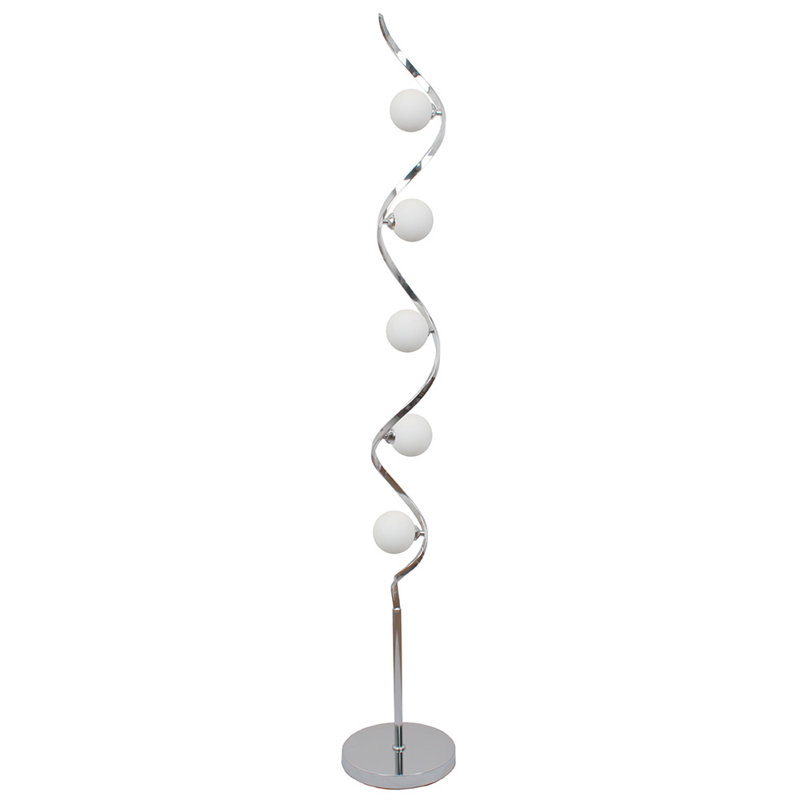 Bombo 160cm Polished Tree Floor Lamp