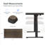 Chargeur de bureau debout sans fil à hauteur réglable 55 po x 28 po Landaverde-1137575024-1124210698