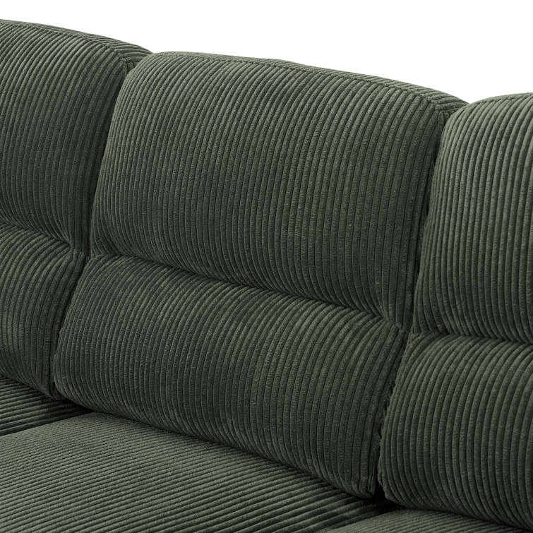 Aziyah 81'' Corduroy Sofa