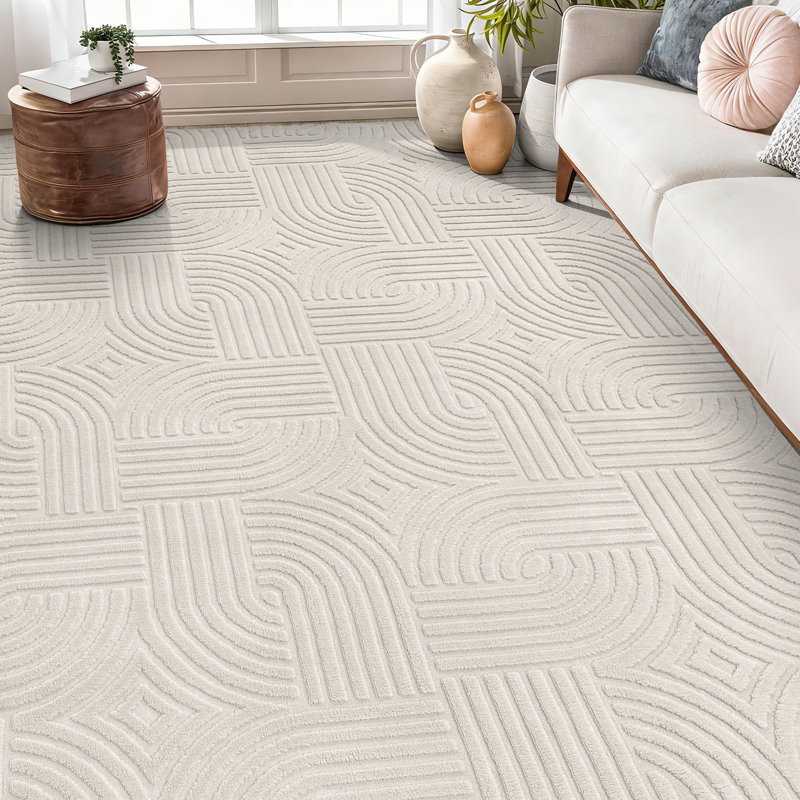 Machine Washable Non-Slip Oriental Area Rug, Rectangle 9' x 12'