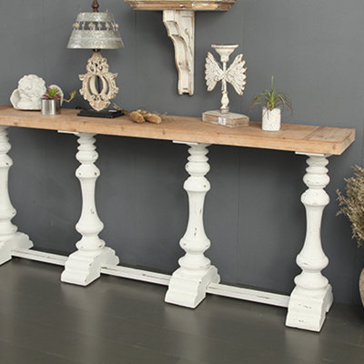 American-style retro console table