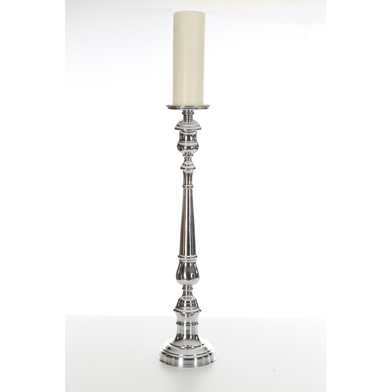 Shan Metal Candlestick, 80cm H x 19.5cm W x 19.5cm D