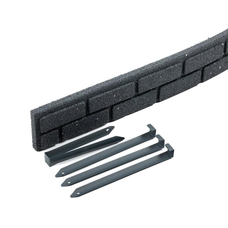 Camran 9cm H x 120cm W Composite Lawn Edging