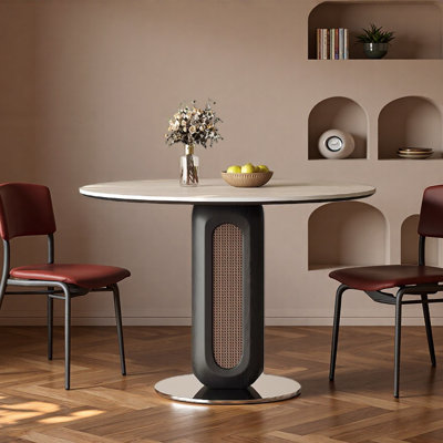 Table ronde Modern Rock Beige