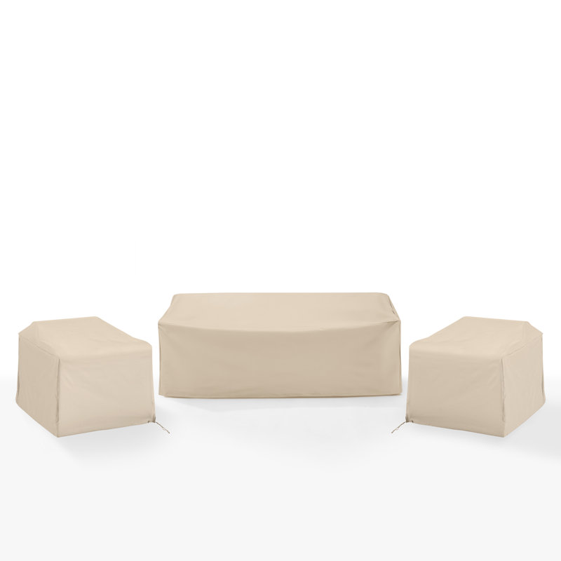Furniture Covers Outdoor Conversation Set Cover, Tan