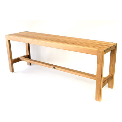 47.25'' W Teak Shower Bench