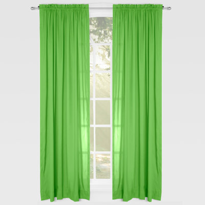 Semi Sheer Curtain Single Panel