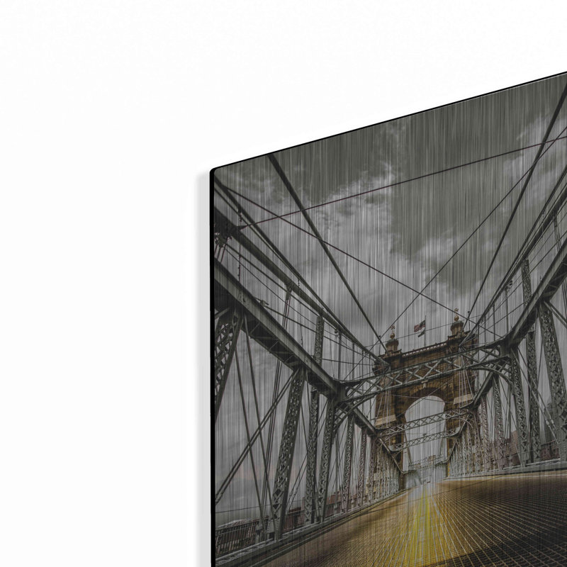«Bridge Aglow» par Donnie Quillen, H 16 po x l 12 po