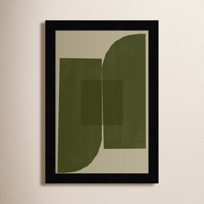 Percey "Green Composition 2" Print