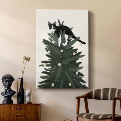 Rascal Cat V -Custom Wrapped Gallery Cavas