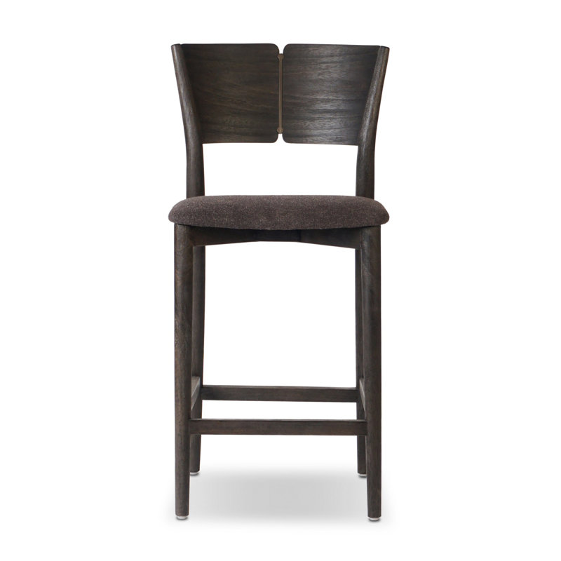 Tabouret Grady - Anvers Noir - Comptoir, Brun, Noir