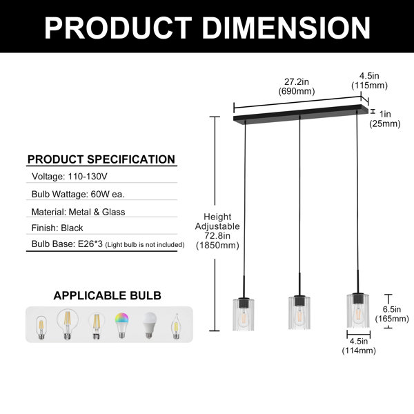 Dimensions du produit