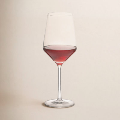 Pure Red Wine Glass
