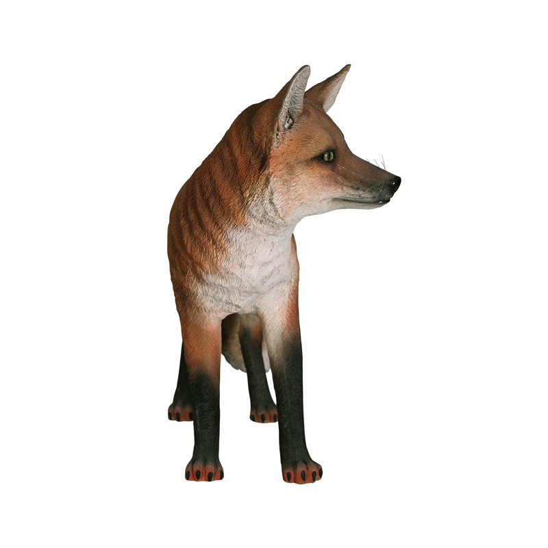 European Fox Statue