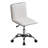 Modern Ergonomic Adjustable Height Armless Task Office Chair with Mid Back-418340075