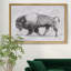 «Wild Bison Study II», impression sur toile encadrée-542752433-542752432