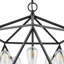 Lustre d'intérieur industriel 5 lumières Heleo