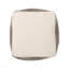 Pouf en coton fabriqué à la main - brun / beige