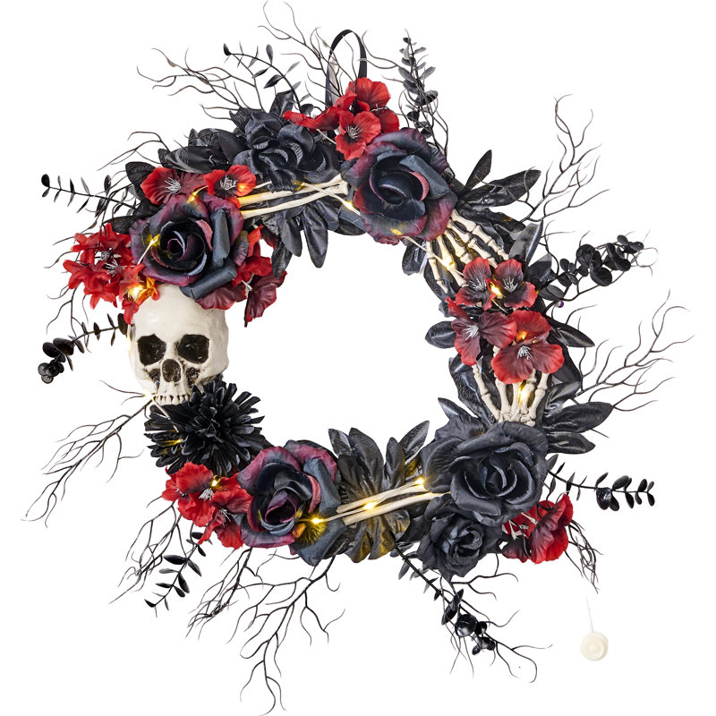 Couronne d'Halloween 17 po
