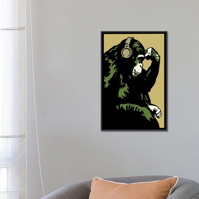 «Monkey Thinker Army», reproduction d'impression sur toile