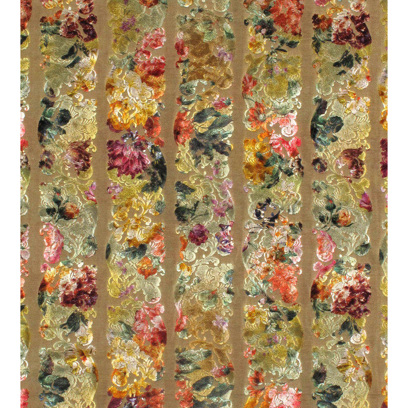 Jardin Colbert Fabric, Tendril Green