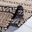 Tapis à motif géométrique en jute et en coton tissé à plat de couleur naturelle Iffat-1983058171