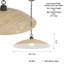 Luminaire suspendu 18,5 po Derby