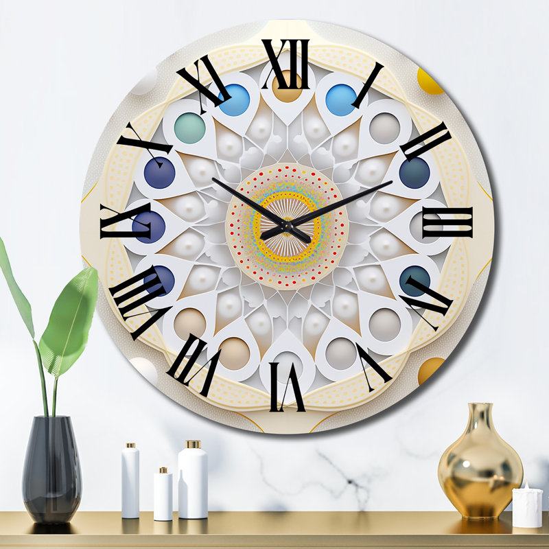 Horloge murale visionnaire, Grand
