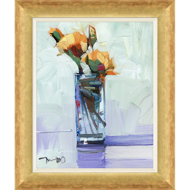 «The Glass Vase» par Joseph Mota - reproduction d'art sur toile