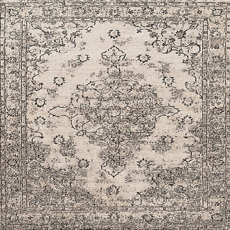 Hugh Oriental Indoor Rug, Square 6'