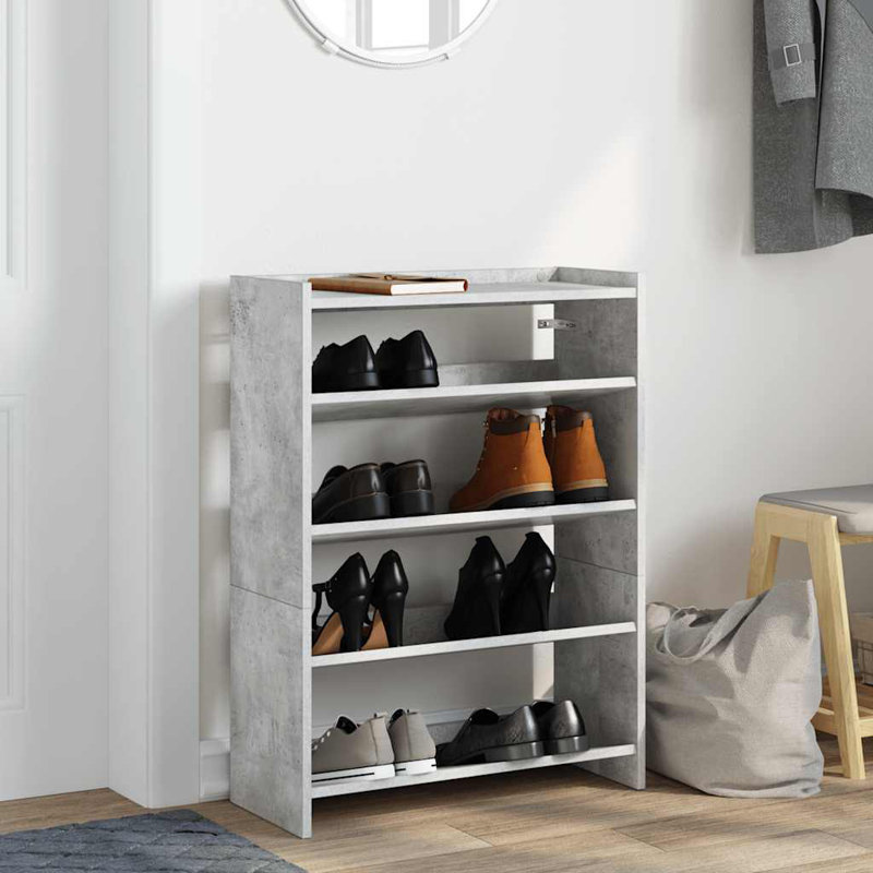 Shoe Rack, Concrete Grey