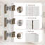 Base de meuble-lavabo 30 po blanc