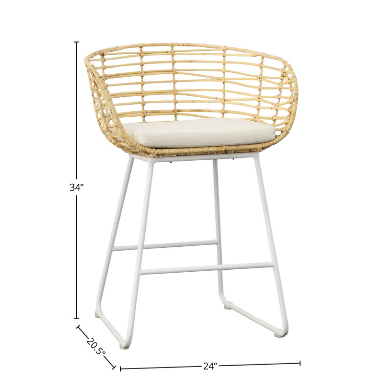 Agnes 34" Tall Counter Stool