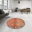 Tapis oriental orange / brun / bleu-1629281705