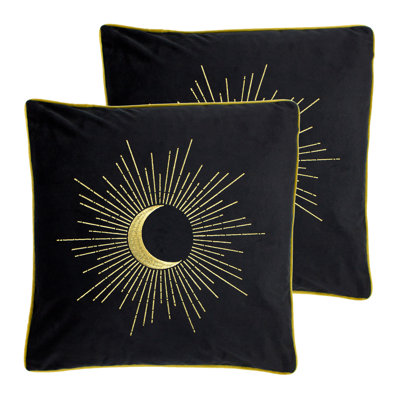 Geometric Square Cushion