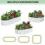 Metal Raised Garden Bed-456667366-456667367