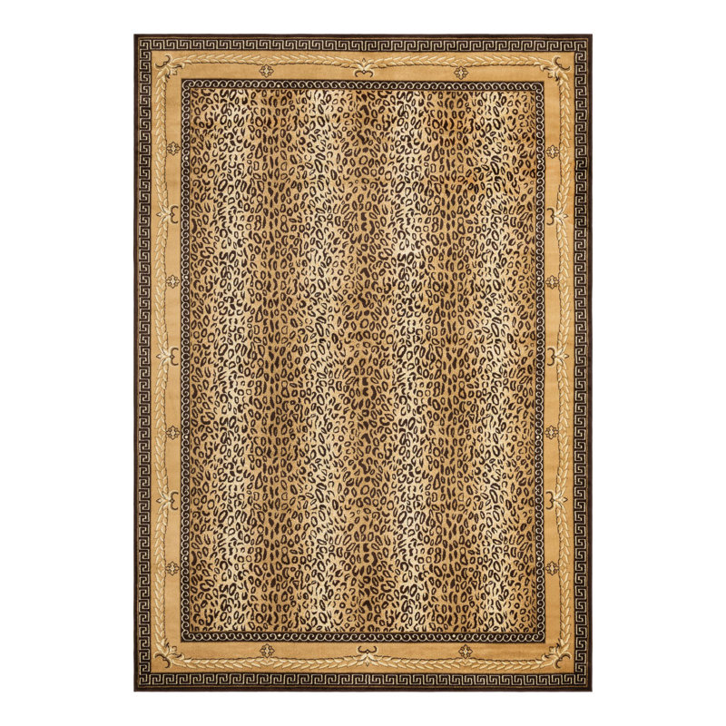 Animal Print Indoor Rug, Rectangle 10' x 14'1"