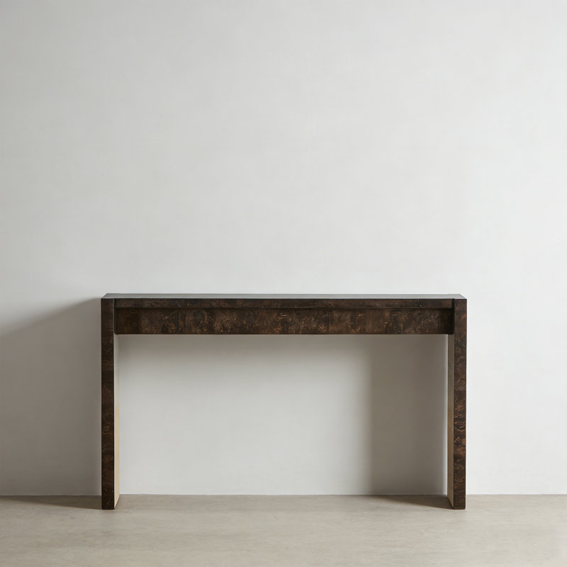 Console Retro Minimalist Art, H 27,95 po x l 39,37 po x P 12,99 po, Marron foncé