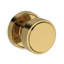 Vashon Passage Knob with Recessed Round Rose in Matte Black-968158474